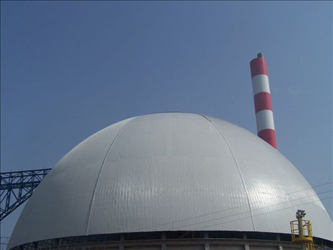 阜新球形发电厂网架工程