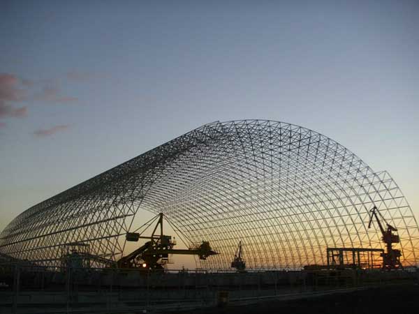 阜新热电厂网架工程