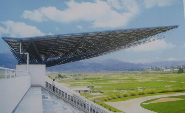 阜新体育场看台网架工程